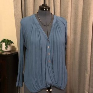Button Up Loose Fitting Top